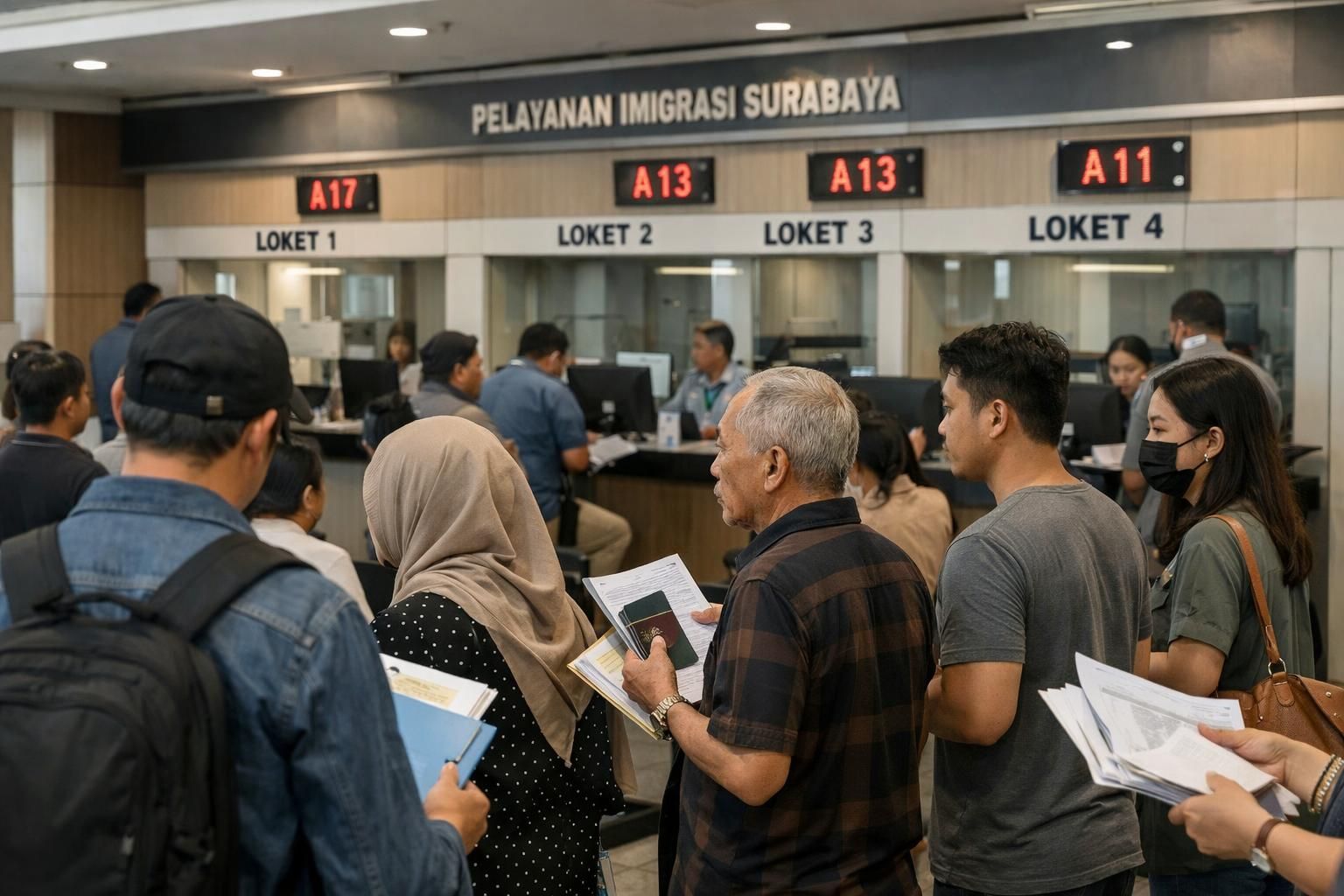 pelajari risiko menggunakan agen imigrasi tidak resmi di surabaya dan cara melindungi diri anda dari penipuan serta masalah hukum.